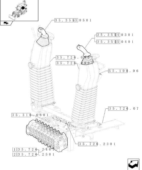 47377735 - Распределитель гидравлический